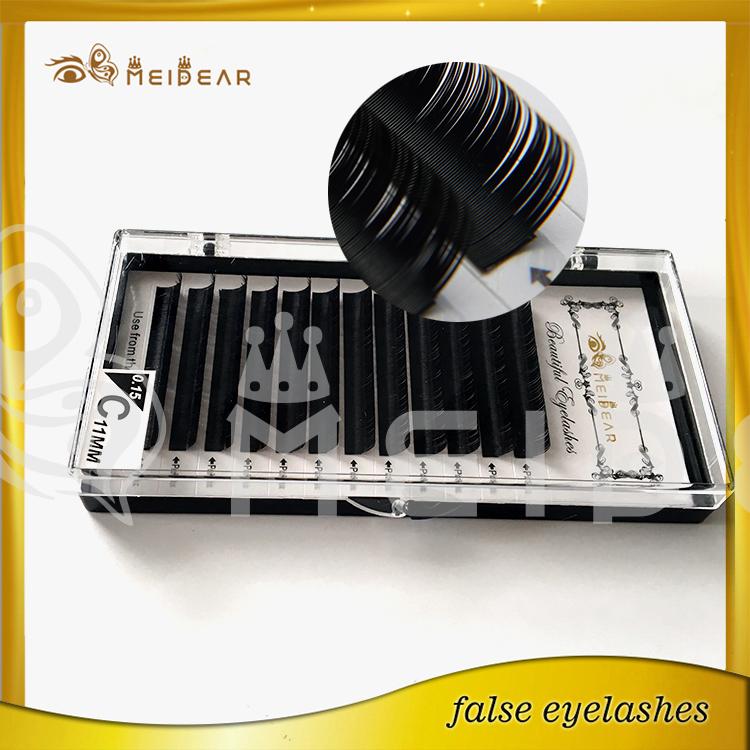 Natural eyelash extensions supplier manufacturer